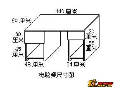 木工做的电脑桌款式 电脑桌尺寸图及制作过程