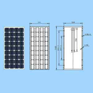 太阳能电池板规格参数 太阳能电池板规格 太阳能电池板参数规格
