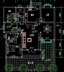 农村自建一层中式小院 自建2层中式小院12X12米，流传百年不过时，含全图！