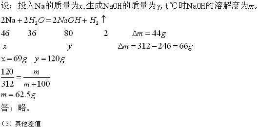 高中化学计算题型的书 高中化学计算大全