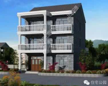 新农村自建房带车库 新农村自建房9米X15米 不要露台车库如何布局