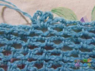 立体网眼花的编织方法 不用手缝的立体花（可在网眼，长针上直接钩出花朵）