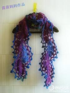 最简单的围巾钩法 简单时尚又大牌的围巾的钩法图解、教程|钩针花样图解