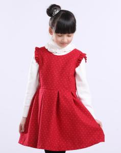 女童背心裙编织图片 女童背心裙编织 青瓜分享‖气质女童背心裙