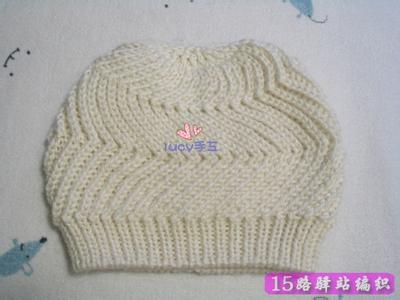 棒针毛线帽子编织花样 帽子·手套 时尚女士棒针毛线帽子的织法视频