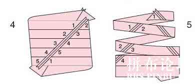 旗袍滚边缝制方法图解 转载 剪裁滚边条的神奇方法