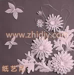 纸浮雕制作方法与教程 纸雕春景图制作教程