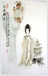 红楼梦国画 红楼梦之(17)(配国画)