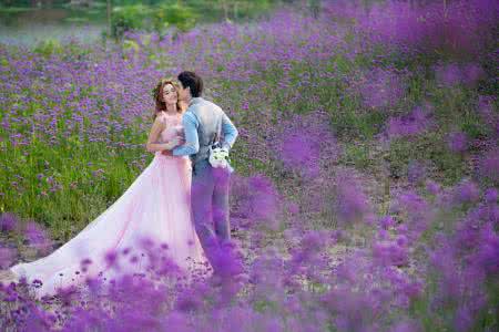田园风格婚纱照 领略风光 田园风格婚纱照片欣赏 领略大自然美好风光