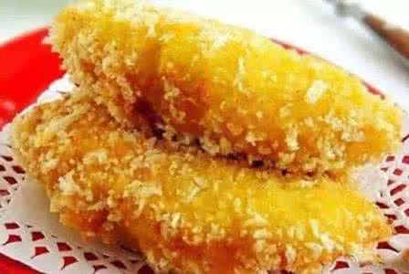 炸香蕉图片 香酥炸香蕉