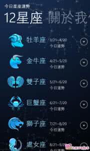 星座运势 2011星座超强运势