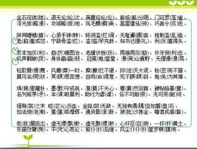 人教版小升初数学考点 小升初中成语的考点