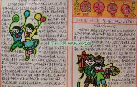 喜迎十九手抄报小学生 小学生迎元旦手抄报资料