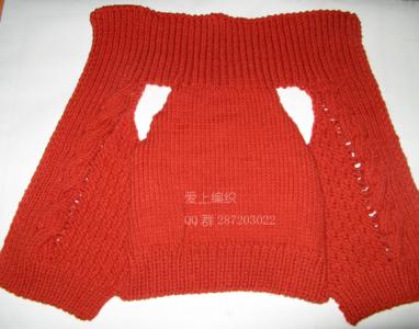 小女孩棒针开衫毛衣 棒针编织----小女孩宽松衫二件