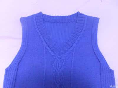 时尚毛背心编织款式女 两款毛背心----清清爽爽的
