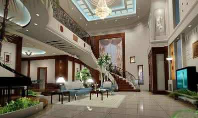 中空复式楼装修效果图 鹤壁复式楼 鹤壁复式装修