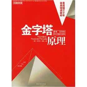 读本好书 读本好书丨写论文必读宝典——《金字塔原理》