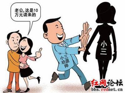 职业小三劝退师 小三劝退师 挚心婚姻 职业“小三”帮弱势女人逃出婚姻