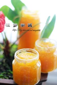菠萝果酱的做法 留住水果的青春,健康果酱自己做——菠萝果酱