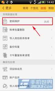 随手记怎么设置密码 随手记密码怎么设置？