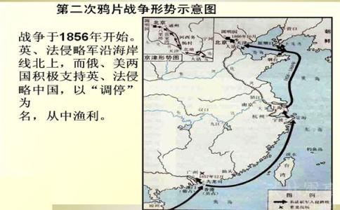 第二次鸦片战争简介 第二次鸦片战争简介 第二次鸦片战争具体时间是