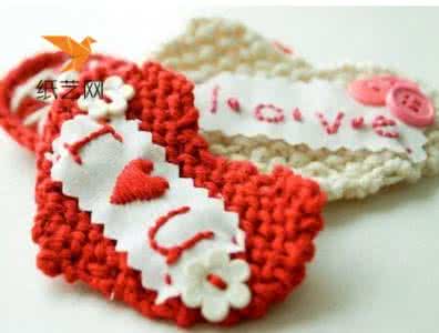钩针爱心图解 各式各样的原创手工钩针情侣爱心图片大全
