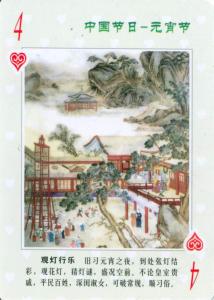 节日大观ppt 【扑克大观】中国古代节日(春)