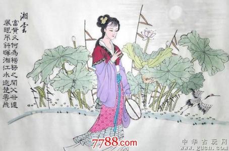 红楼梦人物绘画 【原】清裝紅樓人物 1【移動繪畫長卷】