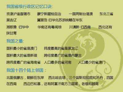 初中地理知识点总结 如何快速记住知识点 地理得分低？记住这些知识点，让你轻易不再丢分！