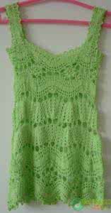 钩针夏季女式上衣款式 【女款系列】美丽的钩针衣衣