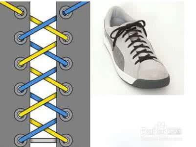 鞋带的24种系法 日常鞋带的12种系法