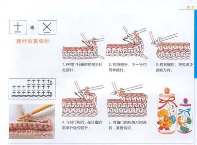 钩针短针视频 钩针短针视频 短针的八种不同钩法