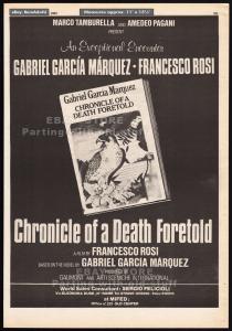 interdental什么意思 Chronicle of a Death Foretold