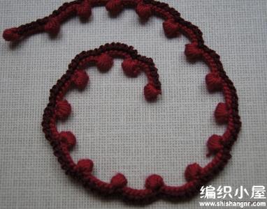 爱尔兰钩针花边图解 应用很广的爱尔兰钩针花边绳