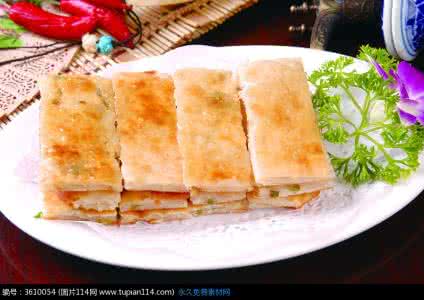葱油饼的做法 葱油饼2