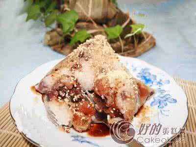 冰糖蜜枣粽 浇糖甜枣粽