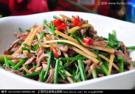 韭黄炒牛肉可以吃吗 韭黄炒牛肉