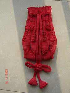 手工编织小包 手工编织:跟我学织漂亮的毛线小包吧