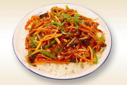 好吃的盖饭有哪些 鱼香肉丝盖饭