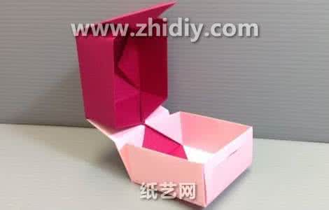 手工折纸超简单礼品盒 情人节手工折纸礼盒折纸盒教你手工折纸情人节收纳盒如何制作