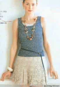 钩针钩金鱼鱼尾视频 钩针编织----暗褶鱼尾短裙