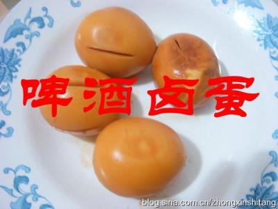 茶叶蛋和卤蛋的区别 卤蛋和茶叶蛋的区别 啤酒卤蛋---味道有点啤酒淡淡的酒香,还有茶叶蛋的味道