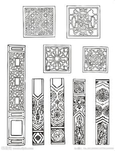 传统门窗纹样 传统门窗