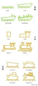 交通工具 31种交通工具轻松画!妈妈们果断收藏哦