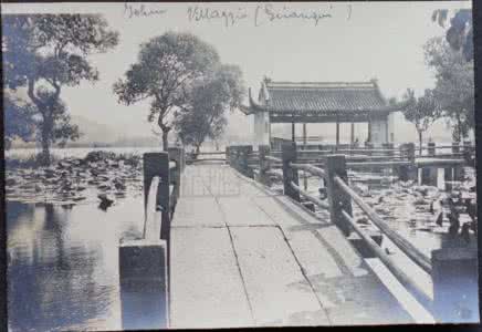 西湖老照片 喜迎G20杭州民国老照片展（杭州民国西湖各景点照片）历史遗迹