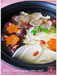 白切鸡 鸡汤 白切鸡+鸡汤杂菇煲——无油烟轻松搞定肉、汤、菜