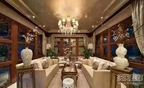 超级豪宅内部装修图片 花最少的钱，竟装修出超级大豪宅！简直是要膜拜一下！