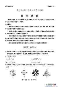 2016山东德州中考数学 2015山东德州中考数学 山东德州2013年中考数学答案（图片版）