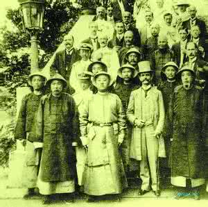 烟台网络党校 萨镇冰创建烟台海校 萨镇冰甲午战争时反击日