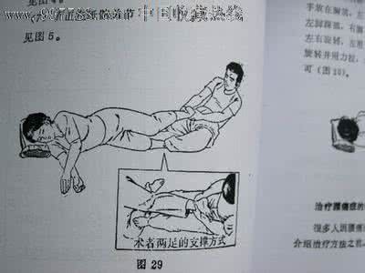 图解骨盆矫正压揉法 骨盆矫正压揉法